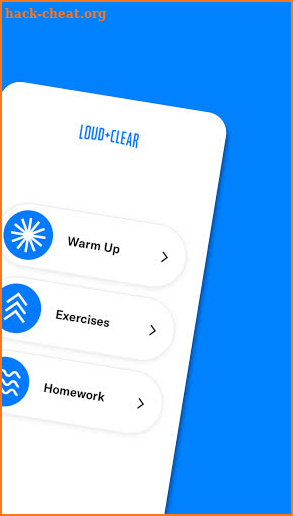 Loud and Clear Voice Fitness screenshot