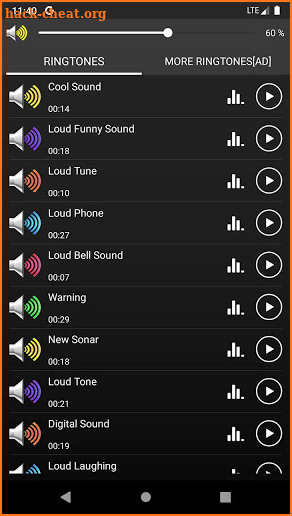 Loud Ringtones - High Volume Ringtones screenshot