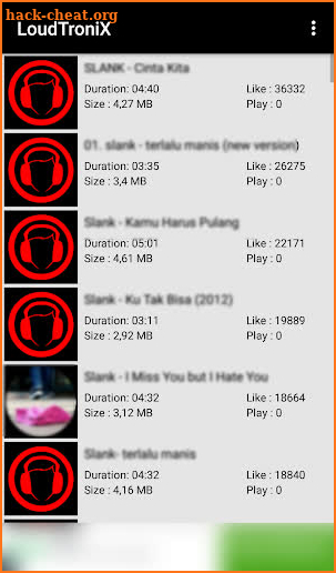 LoudTronix MP3 Music screenshot