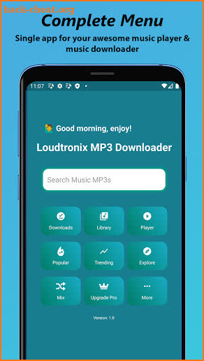 Loudtronix - MP3 Music Downloader screenshot