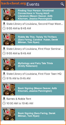 Louisiana Book Festival screenshot