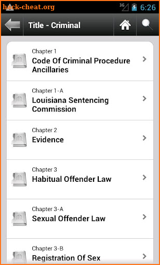 Louisiana Laws (LA State law) screenshot