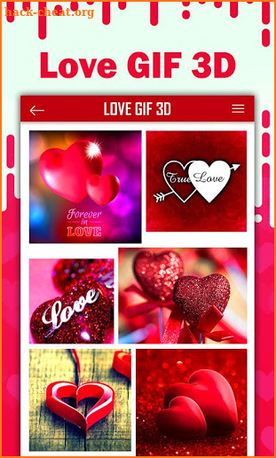 Love 3D Gif 2019 screenshot