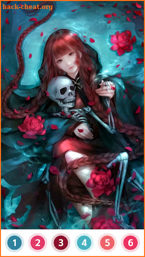 Love & Death Paint by Number screenshot