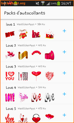 Love & Relationship stickers -WAStickerApps screenshot