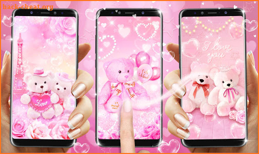 Love Bear Couple Live Wallpapers screenshot