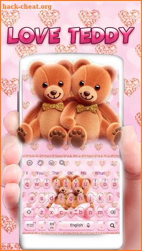 Love Bear Keyboard screenshot