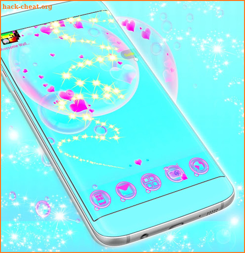 Love Bubble Launcher Theme screenshot