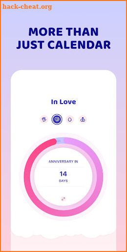 Love Calendar and Widget screenshot