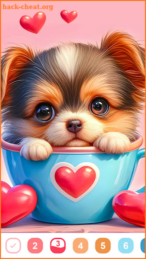 Love Color - Paint By Number screenshot