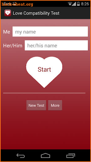 Love Compatibility Test PRO screenshot