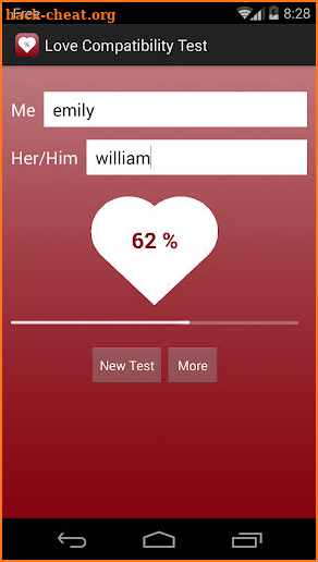 Love Compatibility Test PRO screenshot