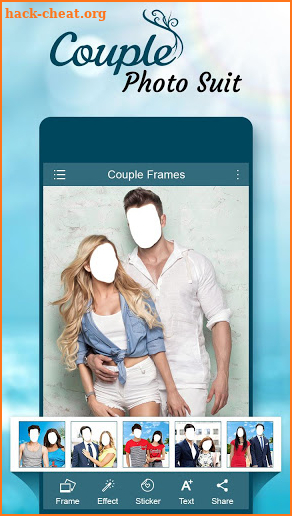 Love Couple Photo Suit screenshot
