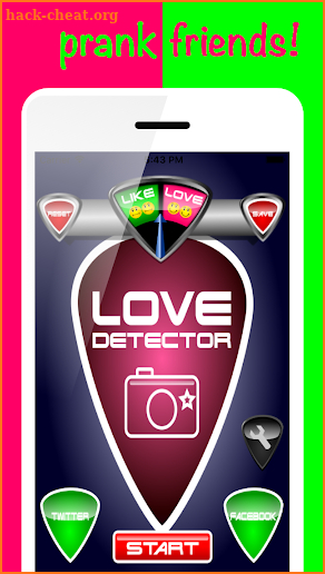Love Detector Face Test screenshot