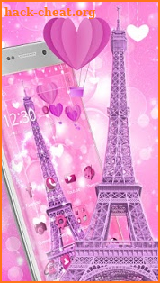 Love Eiffel Theme screenshot