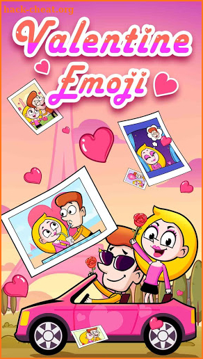 Love Emoji Sticker for Valentine's Day screenshot