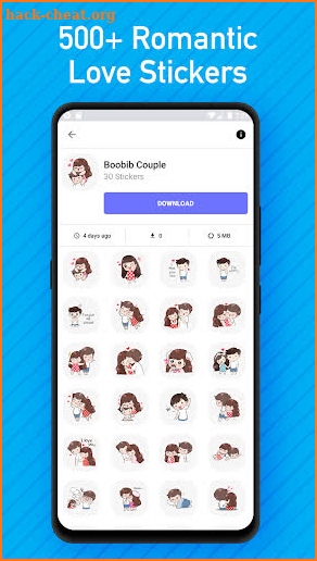 Love Emojis Stickers For WhatsApp - WAStickerApps screenshot