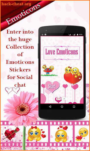 Love Emoticons screenshot