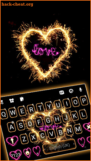 Love Firework Themes screenshot