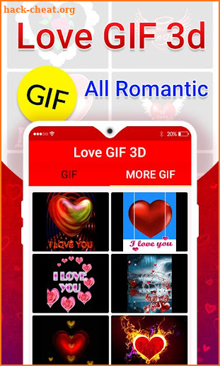 Love Gif 3D screenshot