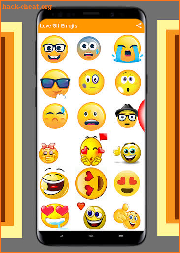 Love Gif Emoji screenshot