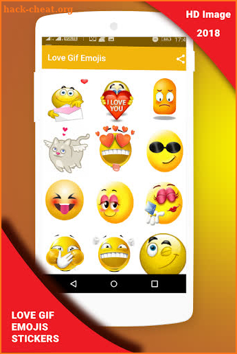 Love Gif Emoji Stickers screenshot