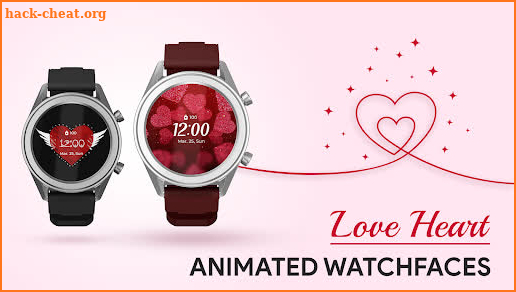 Love Heart Animated Watchfaces screenshot