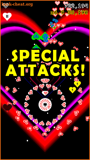 Love Invaders - Heart Shooter screenshot