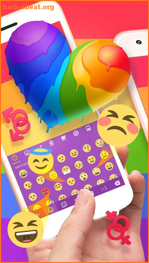 Love is Love Keyboard Theme with Emoji and GIF🌈❤️ screenshot