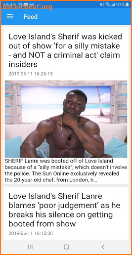 Love Island News screenshot