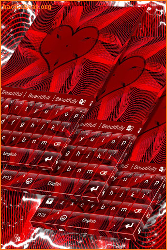 Love Keyboard Theme screenshot