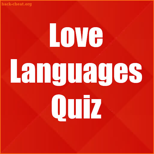 LOVE LANGUAGES QUIZ screenshot