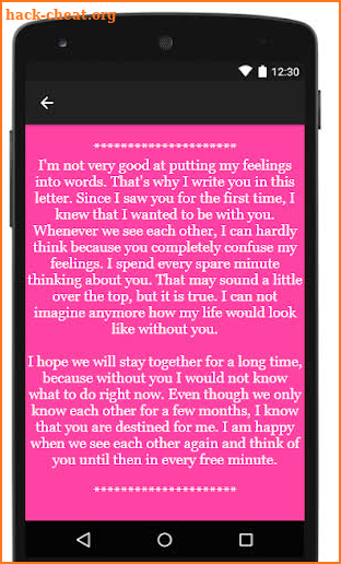 Love Letters for Her screenshot
