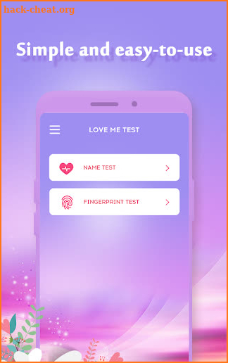 Love me test - love test screenshot