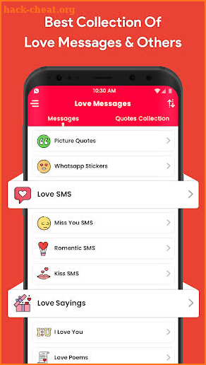 Love message - Valentines Day screenshot