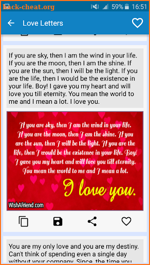 Love Messages for Boyfriend - Share Flirty Texts screenshot