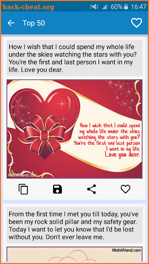 Love Messages for Boyfriend - Share Flirty Texts screenshot