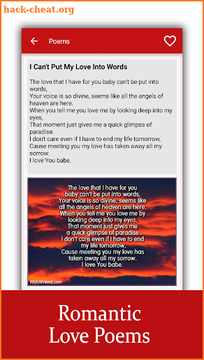 Love Messages for Girlfriend ♥ Flirty Love Letters screenshot