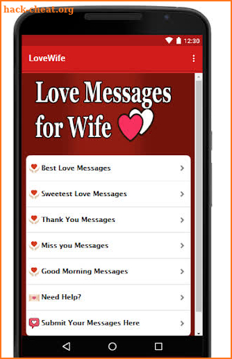 Love Messages for Wife 2020 screenshot