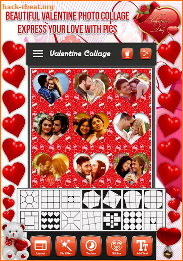 Love Photo Collage Maker 2020 screenshot