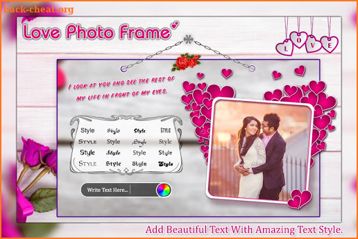 Love Photo Frame : Love Photo Editor screenshot