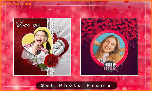 Love photo frame - Romantic photo frames screenshot