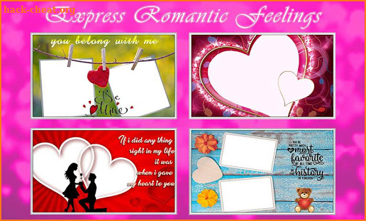Love Photo Frames: Romantic Picture Collage Maker screenshot