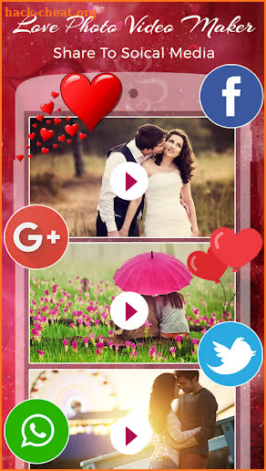 Love Photo To Video Maker screenshot