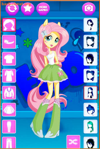♥ Pony Monsters Dress Up : Club Girls Dress up ♥ screenshot