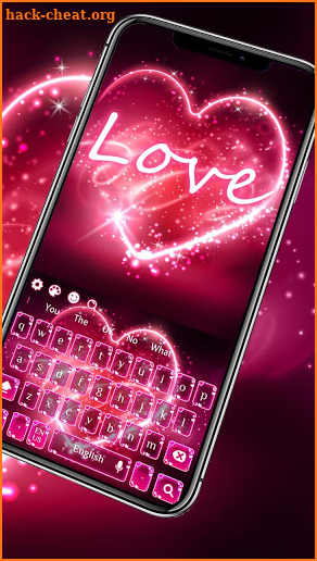 Love Red Heart Keyboard screenshot