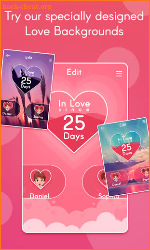Love Relationship Days Calculator screenshot