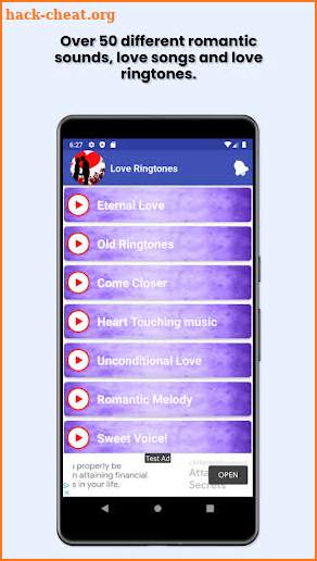 Love Ringtones screenshot