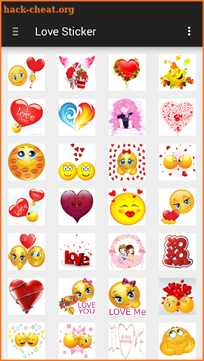Love Sticker screenshot