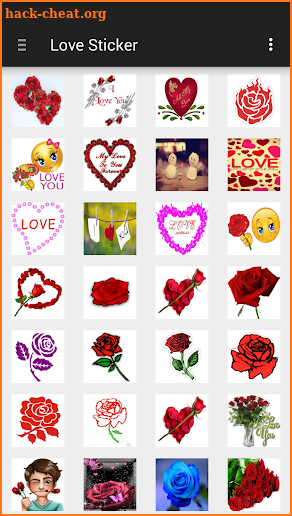 Love Sticker screenshot